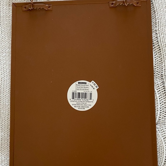 Michael’s “M” initial tin sign. NWT. - Picture 3 of 5